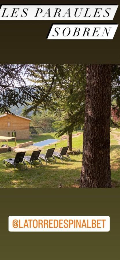 Вілла El Refugi De La Torre Espinalbet Castellar del Riu Екстер'єр фото